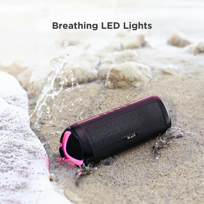 BLACK BassBox Wireless Bluetooth Speaker, with USB and Flash, 10W, Upto 10H Playtime, 1 Yr Warranty BLACK BassBox Wireless Bluetooth Speaker, with USB and Flash, 10W, Upto 10H Playtime, 1 Yr Warranty